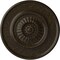 Ekena Millwork Large Floral Ceiling Medallion, Hand-Painted Stone Hearth Crackle, 41 1/8"OD x 2 1/2"P CM41FLSHC - alternate 1